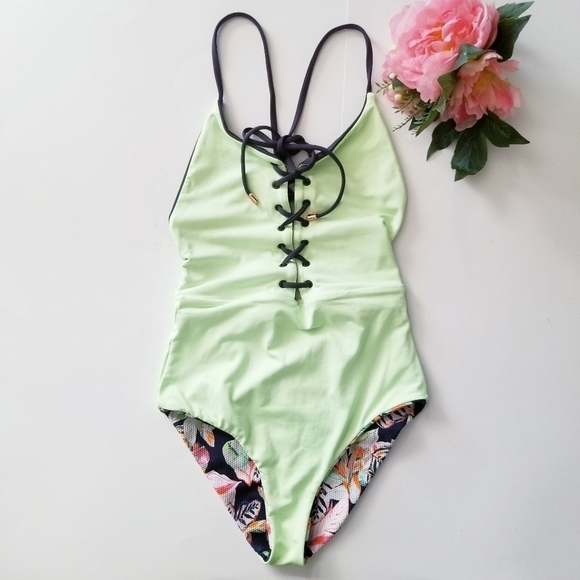 Maaji Limelight Reversible One Piece Swimsuit - Picture 7 of 13